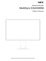 NEC MultiSync EA245WMi El kitabı