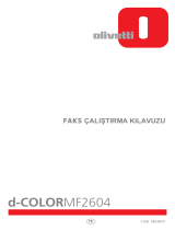Olivetti d-Color MF2603 and d-Color MF2604 El kitabı