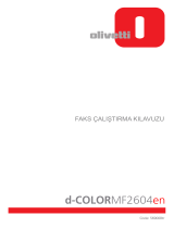 Olivetti d-Color MF2603en and d-Color MF2604en El kitabı