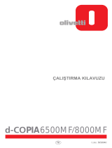 Olivetti d-Copia 6500MF - 8000MF El kitabı