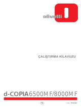 Olivetti d-Copia 6500MFplus - 8000MFplus El kitabı