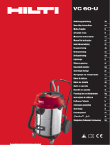 Hilti VC 60-U Kullanma talimatları