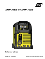 ESAB EMP 255ic & EMP 320ic Kullanım kılavuzu