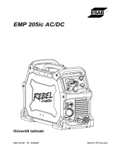 ESAB EMP 205ic AC/DC Kullanım kılavuzu