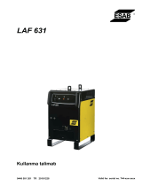 ESAB LAF 631 Kullanım kılavuzu