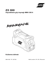 ESAB ES 300i Kullanım kılavuzu