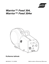 ESAB Warrior™ Feed 304w Kullanım kılavuzu