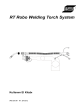 ESAB RT Robo Welding Torch System Kullanım kılavuzu