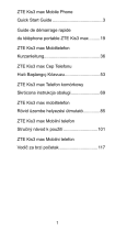 ZTE Kis3 max Kullanım kılavuzu