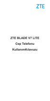 ZTE BLADE V7 LITE Kullanım kılavuzu