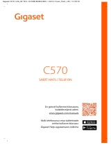 Gigaset C570 Kullanici rehberi