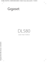 Gigaset DL580 Kullanici rehberi