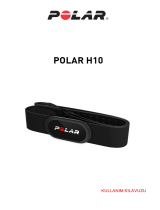 Polar H10 heart rate sensor Kullanım kılavuzu