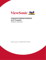 ViewSonic PG800HD-S Kullanici rehberi