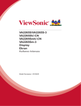 ViewSonic VA2265SMH Kullanici rehberi