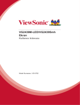 ViewSonic VG2439Smh-S Kullanici rehberi