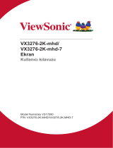 ViewSonic VX3276-2K-mhd Kullanici rehberi