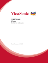 ViewSonic XG2700-4K Kullanici rehberi