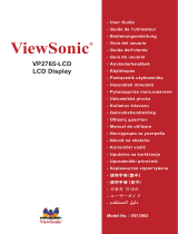 ViewSonic VP2765-LED Kullanici rehberi