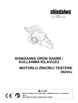 Shindaiwa 361WS Kullanım kılavuzu