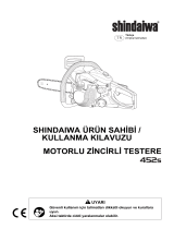Shindaiwa 452S Kullanım kılavuzu