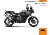 KTM 1290 Super Adventure S 2019 El kitabı