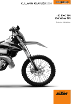 KTM 150 XC-W TPI US 2020 El kitabı