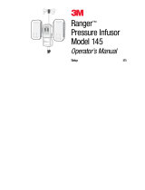 3M Ranger™ Pressure Infusor 14500, 120V-ENG-B , Model 145 Kullanma talimatları