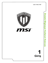 MSI WS63 (Quadro® P3000) El kitabı