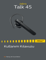 Jabra Talk 45 - Silver Kullanım kılavuzu