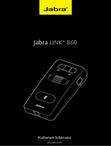 Jabra Link 860 Kullanım kılavuzu