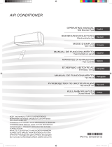 Fujitsu ASHG09KXCA Kullanma talimatları