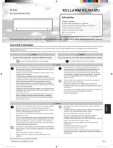 Fujitsu ASYG12LLCD Kullanma talimatları