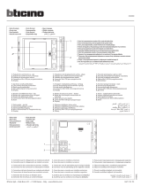 Bticino 352500 Kullanma talimatları