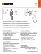 Bticino 344824 Kullanma talimatları