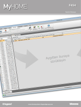 Bticino F454 Kullanım kılavuzu