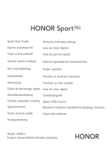 Honor Sport Pro AM66-L Red Kullanım kılavuzu