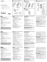 Sony MHS-PM5 Violet Kullanım kılavuzu