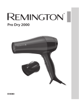 Remington D3080 Kullanım kılavuzu