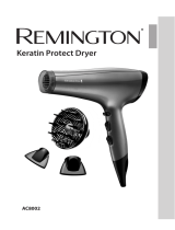 Remington Keratin Protect Dryer AC8002 Kullanım kılavuzu