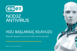 ESET NOD32 Antivirus Hızlı başlangıç ​​Kılavuzu