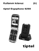 Tiptel Ergophone 6250 Kullanım kılavuzu