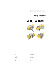 Wacker Neuson AR 26/3/230 W Kullanım kılavuzu