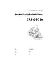 Wacker Neuson CRTv36-26A Kullanım kılavuzu