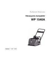 Wacker Neuson WP1540A Kullanım kılavuzu