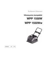 Wacker Neuson WPP1550Ww Kullanım kılavuzu