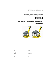 Wacker Neuson DPU5545Hech US Kullanım kılavuzu