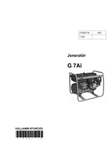 Wacker Neuson G7AI Kullanım kılavuzu