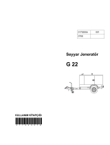 Wacker Neuson G22 Kullanım kılavuzu