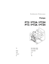 Wacker Neuson PT2A Kullanım kılavuzu